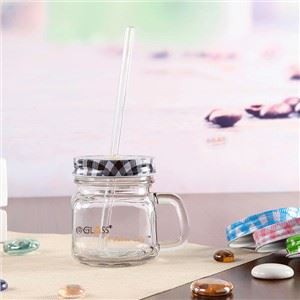 Čtvercové sklo Mason Jar